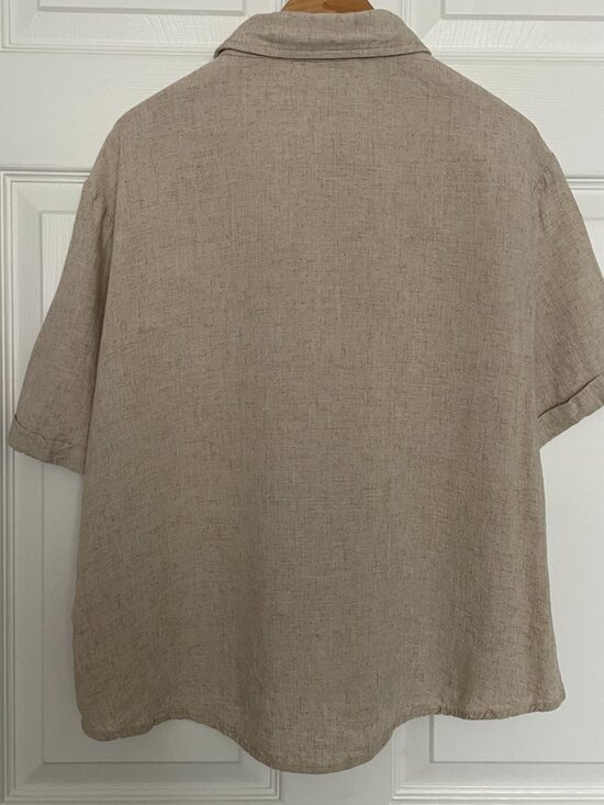 Apricot Short Sleeved Shirt - Picture 3 of 7